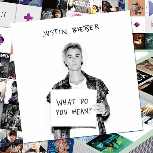 108张贾斯汀比伯专辑封面贴纸JustinBieber欧美歌手音乐专辑贴纸