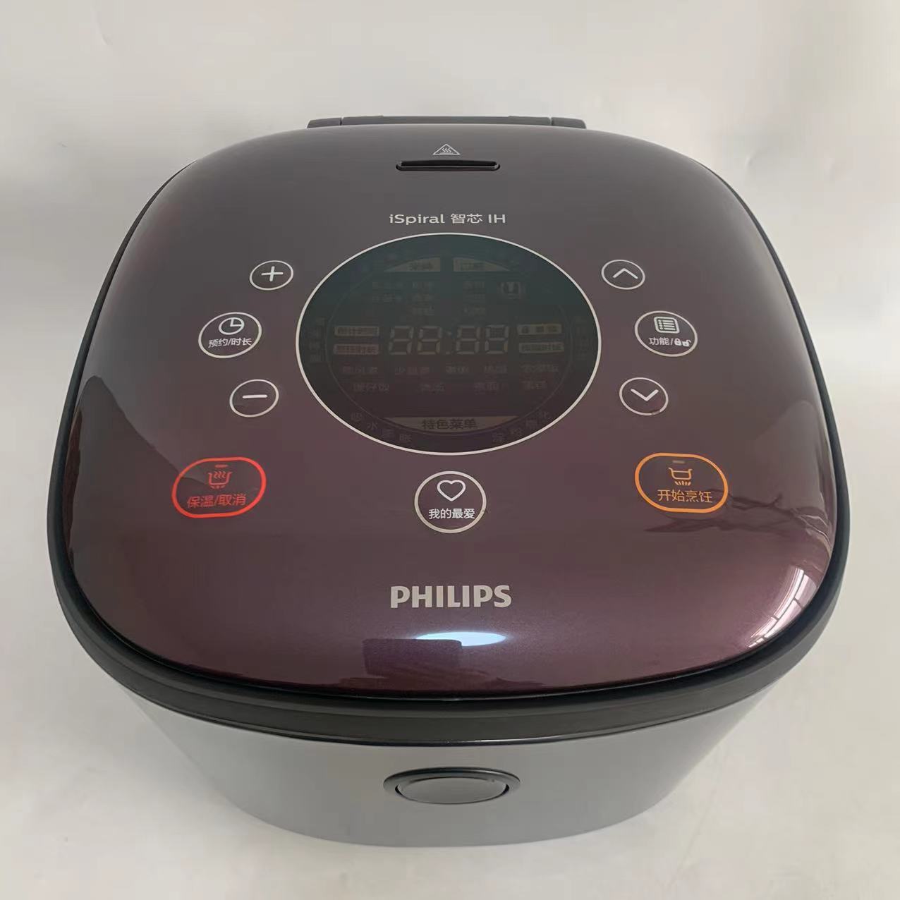 飞利浦电饭煲HD3188家用智能4L保温加热煮粥电饭锅iSpiral IH技术