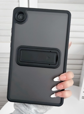 适用于三星Tab A11+保护套Galaxy S10FE平板电脑壳磨砂a8透明支架S6轻薄tabs9亚克力A7lite全包8.7寸外壳防摔