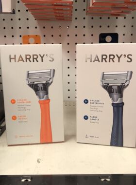 现货美国采购Harry's 手动剃须刀套装男友父亲节礼物Harrys刮胡刀