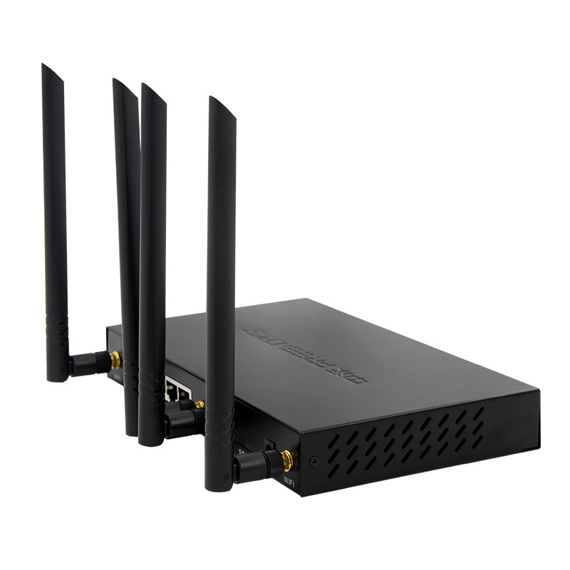 中沃4g3g工业企业级路由器300m插sim卡移动联通电信车载mifi