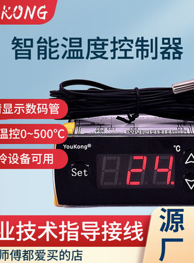 YK-1830温控器超高温工业电子数显高精准控制K型电偶pt100热电阻