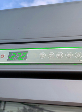 红酒柜恒温温度控制器调节面板自动测温智能外置变压器风机温控器