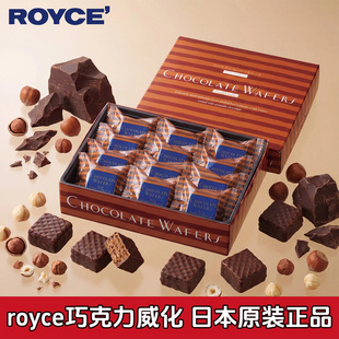 ROYCE巧克力威化日本原装正品盒装威化饼干进口零食