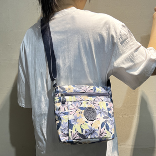 包包女2023夏季新款斜挎包尼龙帆布出门散步小包轻便布包单肩包