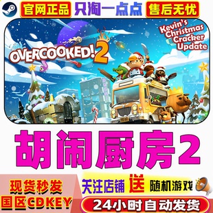 steam正版 国区key 胡闹厨房2 Overcooked2 煮糊了2 全DLC季票CDK