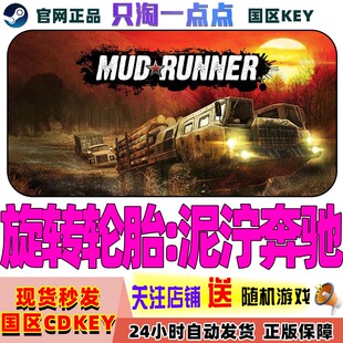 steam正版国区KEY MudRunner 旋转轮胎:泥泞奔驰 泥泞之旅