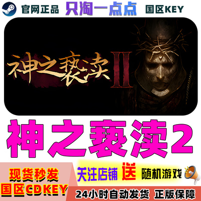 steam神之亵渎2国区激活码