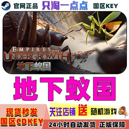 Steam地下蚁国国区激活码
