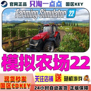 Steam正版 国区KEY 模拟农场22 Farming Simulator 22 现货秒发