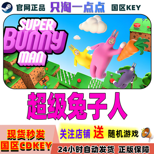 Steam正版超级兔子人国区激活码