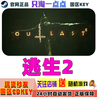 steam正版 国区KEY 逃生2 Outlast2 激活码CKDEY现货秒发