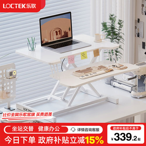 居家简约现代站立式升降桌 Loctek MX1/M2电动办公书桌