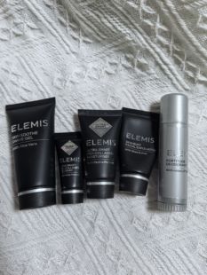 现货！英国航空ELEMIS艾丽美舒缓剃须凝胶眼霜保湿霜除臭剂