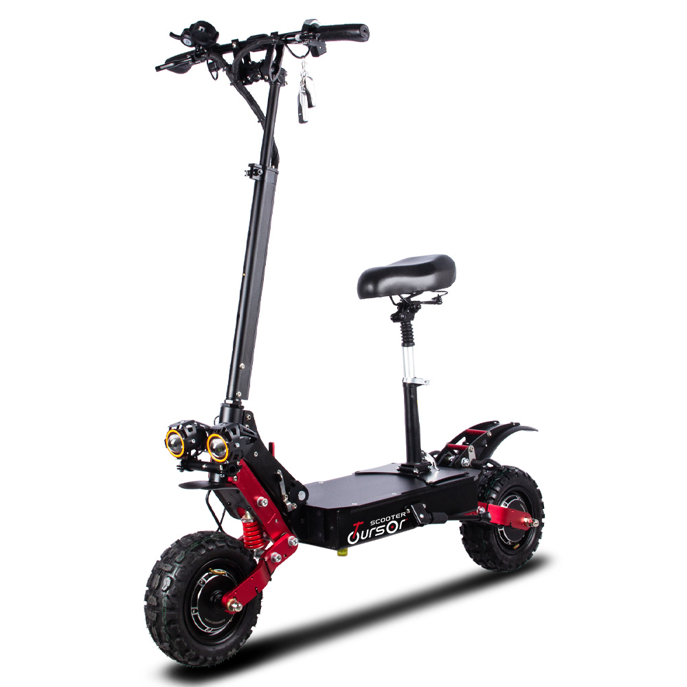 11寸C越型野电动滑板车代步车平衡车双电机6000W