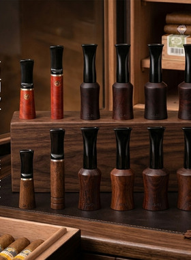 高希霸宽短号蒙特罗密欧长城古巴雪茄烟嘴22-62环石楠木雪茄过滤