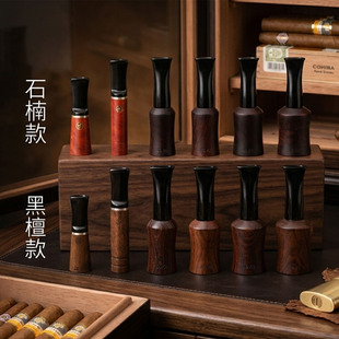 62环石楠木雪茄过滤 高希霸宽短号蒙特罗密欧长城古巴雪茄烟嘴22