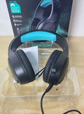Joyroom/机乐堂轻巧便携氛围灯线控耳机通用清晰通话电脑头戴耳机