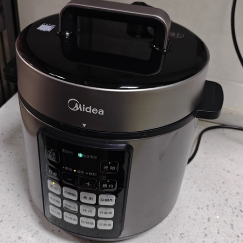 Midea/美的 MY-E522电压力锅5L双胆家用电饭煲智能预约高压锅鲜汤