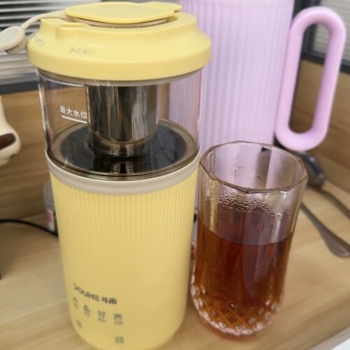 斗禾养生壶办公室小型花茶煮茶器烧水壶1人mini电热养生杯电加热