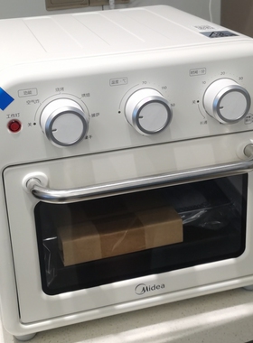 美的烤箱家用电烤箱空气炸锅一体机2025新款烘焙空气炸烤箱PT1510