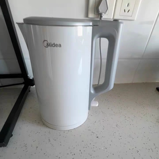 美的电热水壶烧水壶2025新款家用保温一体全自动电水壶MK-HJ1566