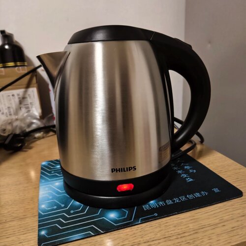 Philips/飞利浦 HD9307电热水壶家用304食品级不锈钢容量烧水壶