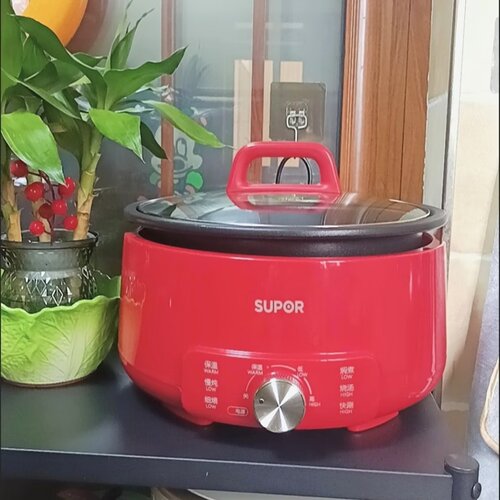 苏泊尔电火锅H50YK757电火锅家用可分体拆洗大火力速沸5L大容量
