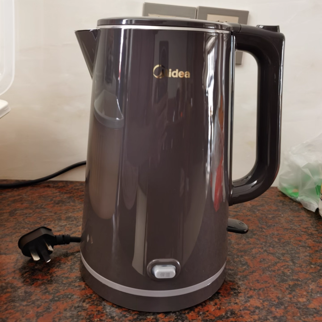 Midea/美的电热水壶316L不锈钢