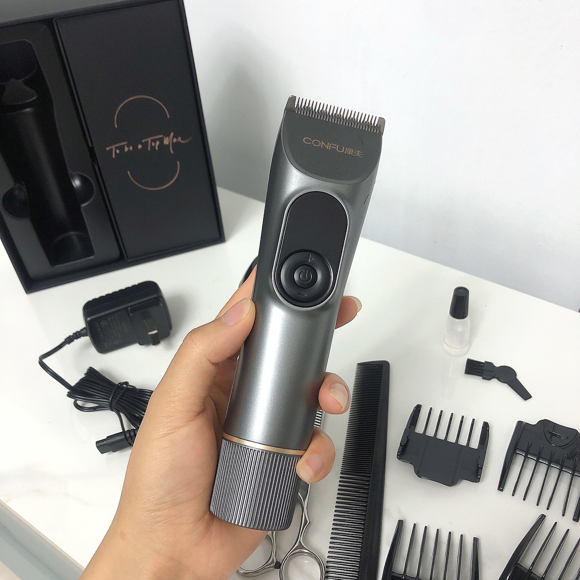 康夫电推剪剃头发婴儿理发器家用大人儿童自己剪发廊电动专用工具