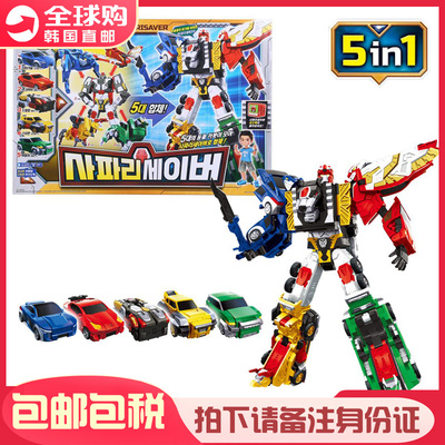 咖宝车神合体汽车变形机器人