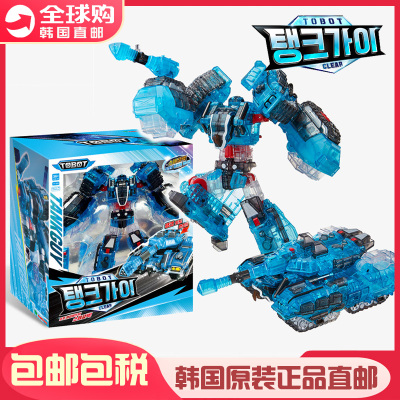 韩国Tobot兄弟托宝V战士银河侦探音速雷霆坦克儿童变形机器人玩具