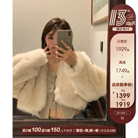 CC Fur "Горячая девушка Tocca" Новая импортная Tuscana Fur Integrated Winter Kack