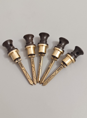 养剑葫芦配件文玩铜剑手工制作养剑葫檀木塞子道法葫芦配件包邮