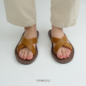 浴室户外家居沙滩情侣防滑防臭拖鞋 MooChuu Yamuu泰国正品 男