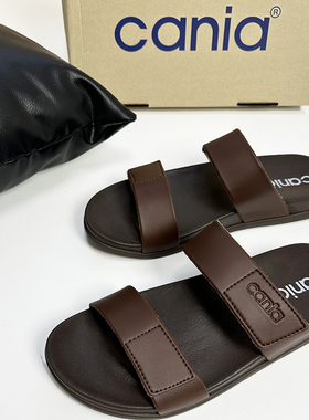 「新品」Cania 泰国进口 可调节 户外防滑软底沙滩居家夏季拖鞋男