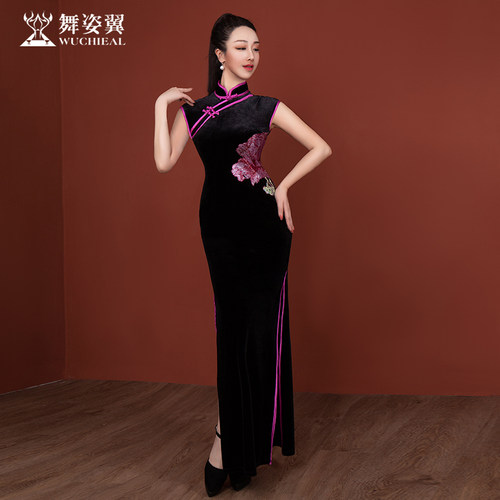 舞姿翼2025新款古典旗袍练功服