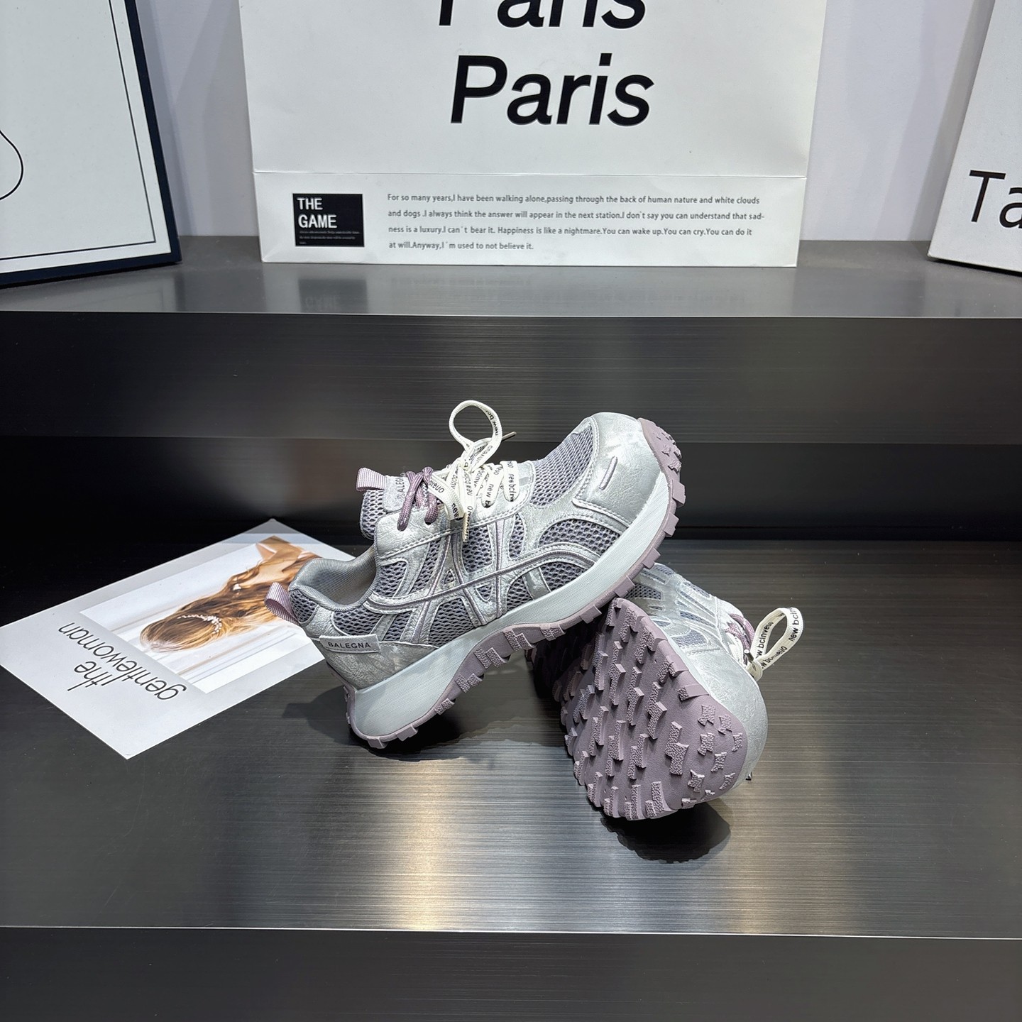 真皮网纱透气厚底老爹鞋女2026新款百搭舒适软底系带运动阿甘鞋女,女鞋,时尚休闲鞋,淘宝优惠券,粉丝福利购,淘宝优惠卷