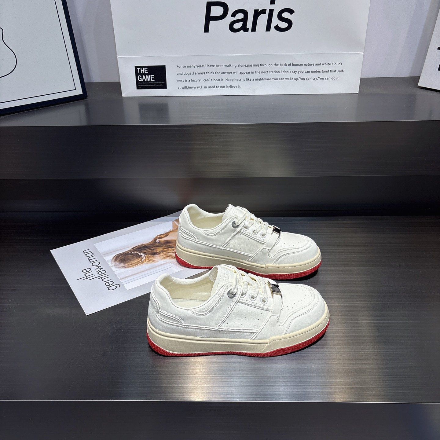 头层牛皮厚底小白鞋女板鞋2026新款简约百搭防滑系带休闲运动鞋女,女鞋,休闲板鞋,淘宝优惠券,粉丝福利购,淘宝优惠卷