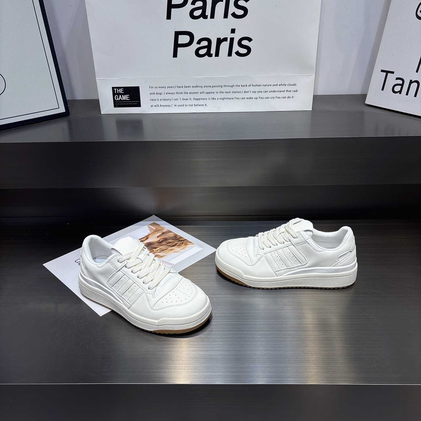 小白鞋女真皮拼色透气板鞋2026新款百搭显瘦软底系带休闲运动鞋女,女鞋,休闲板鞋,淘宝优惠券,粉丝福利购,淘宝优惠卷