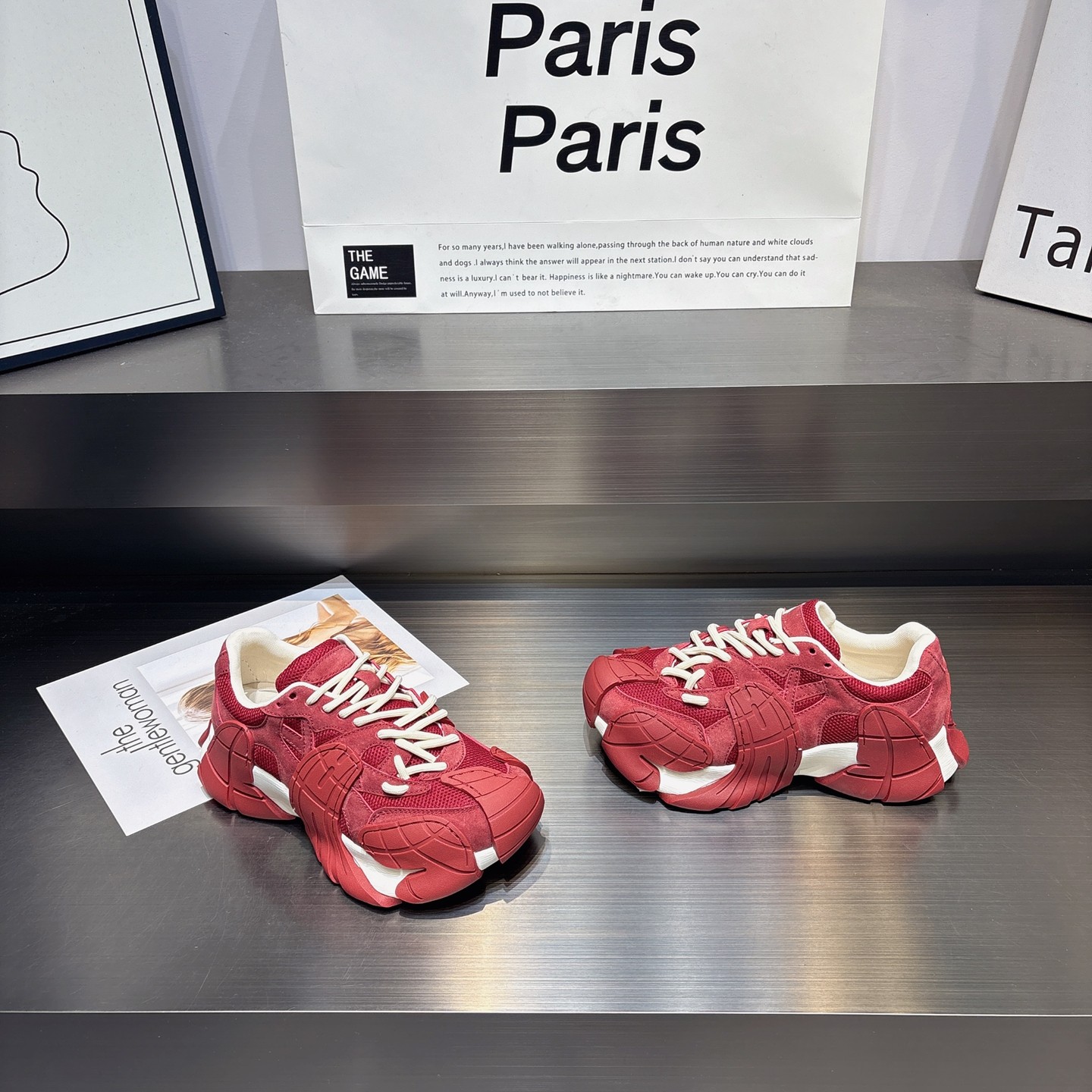 八爪鱼真皮厚底老爹鞋女2026春季新款百搭增高舒适透气休闲运动鞋,女鞋,老爹鞋,淘宝优惠券,粉丝福利购,淘宝优惠卷