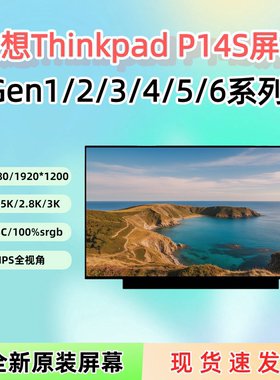 联想Thinkpad P14S Gen1 2 3 4 Gen5 6 笔记本液晶屏幕高清高色域