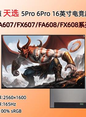 华硕天选5Pro 天选6Pro 4R FA607P/N FX607J FA608W/P FX608L屏幕