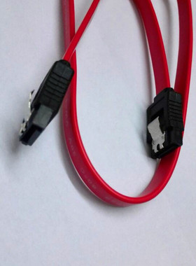 带铁扣 红色 SATA串口数据线 光驱线 电源延长硬盘线 45cm