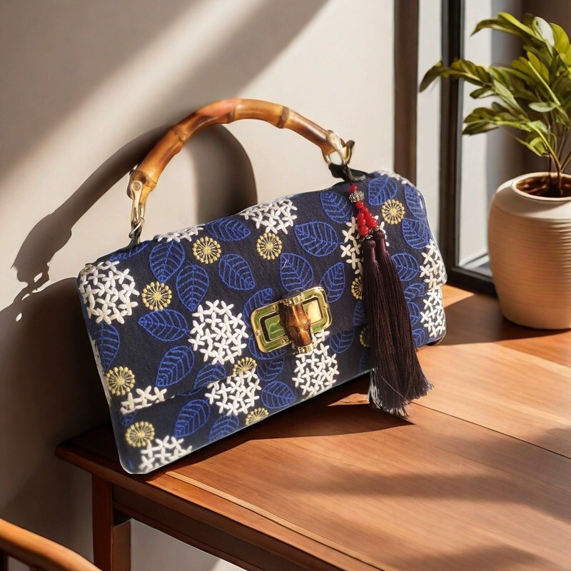 57号 2947 竹提手波士顿手提包DIY材料包,居家布艺,缝纫DIY材料套装,淘宝优惠券,粉丝福利购,淘宝优惠卷