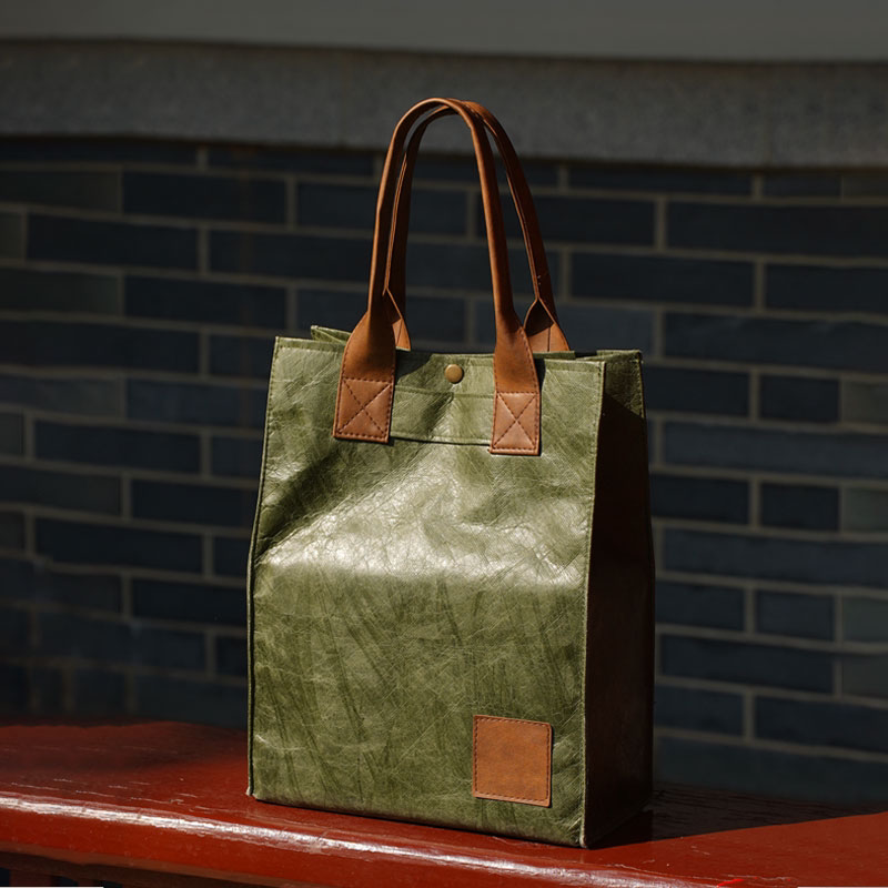 精至牛皮袋高档精美礼品袋大容量高端定制茶叶茶叶包装袋