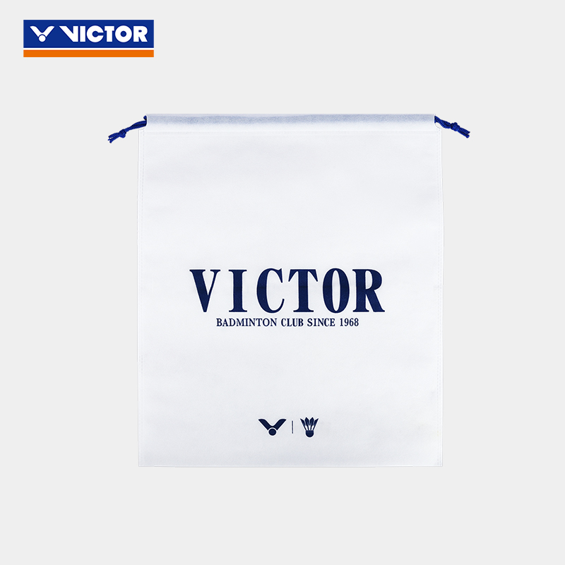 victor胜利羽毛球便携抽绳鞋袋俱乐部系列塑料手提衣物袋子BG1107