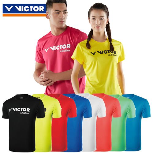 victor羽毛球服速干透气