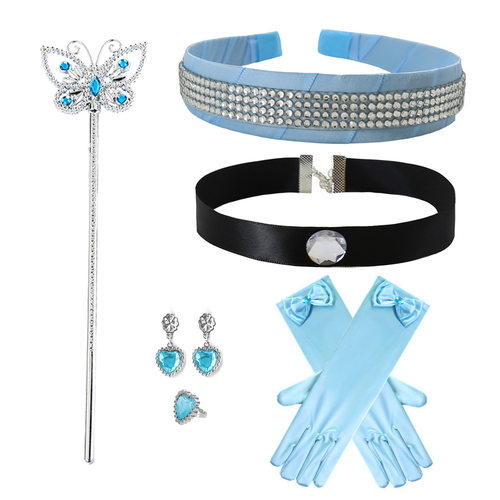 迪士尼儿童头饰艾莎角色扮演道具