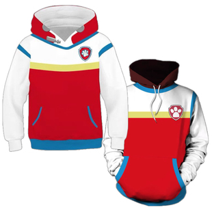 汪汪队立大功儿童cos莱德队长cosplay服PAW Patrol成人卫衣连帽衫